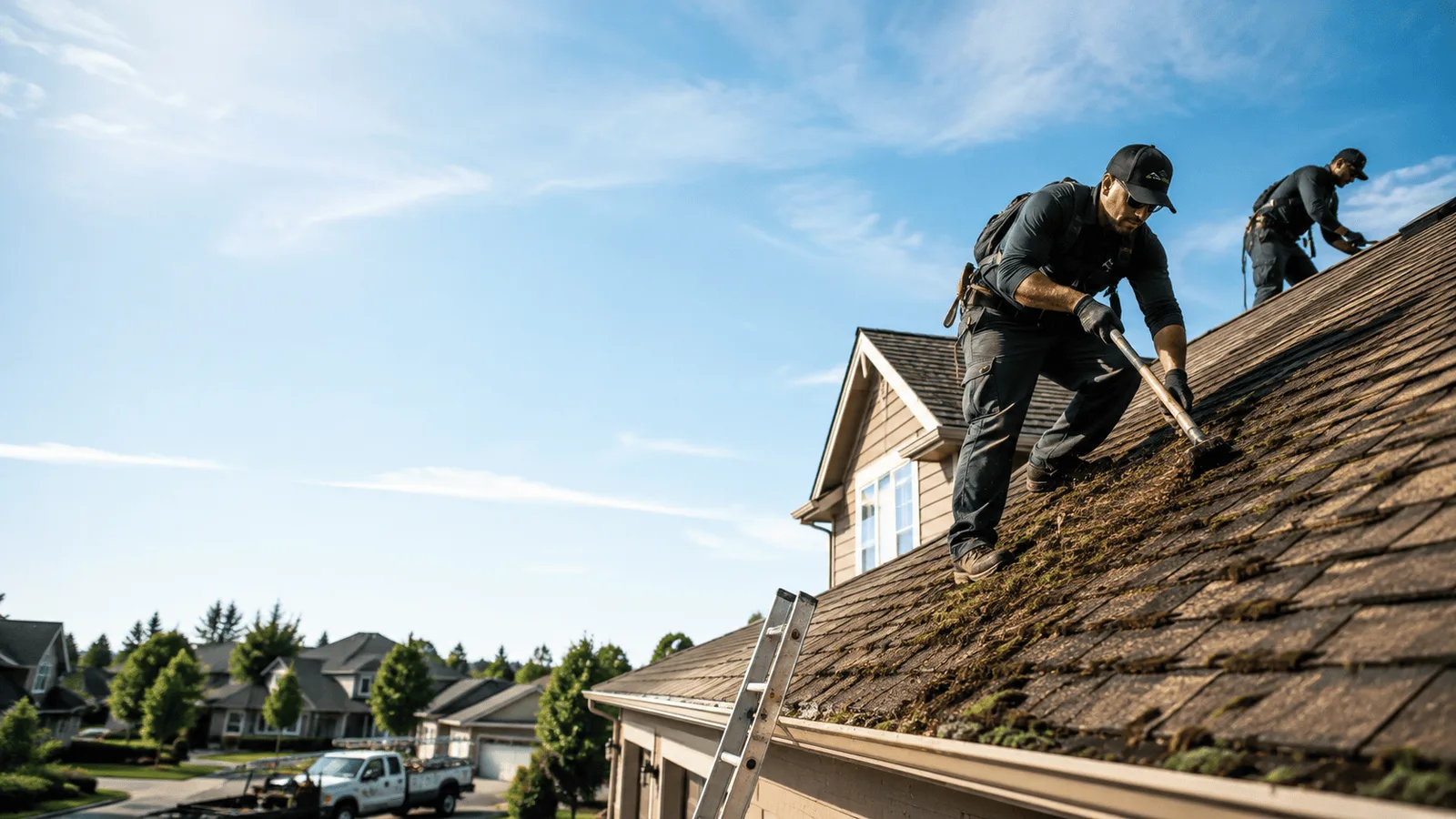 Roof Moss Removal in Sedalia, MO near me